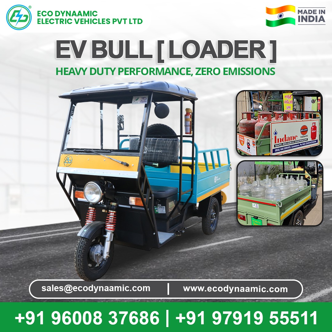 Electric 3 Wheeler Load Vehicle Manufacturers in India
